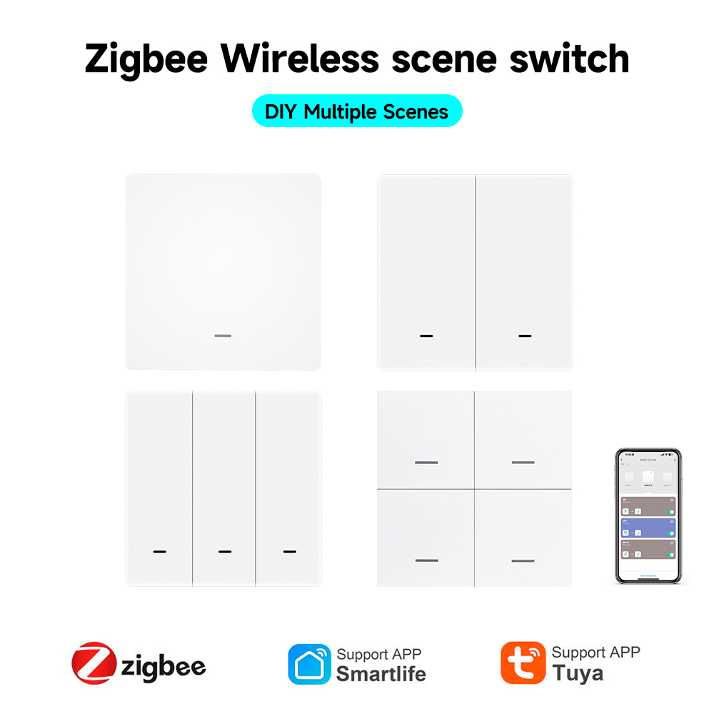 Sonoff - Tuya ZigBee 3,0 Smart Szene Schalter