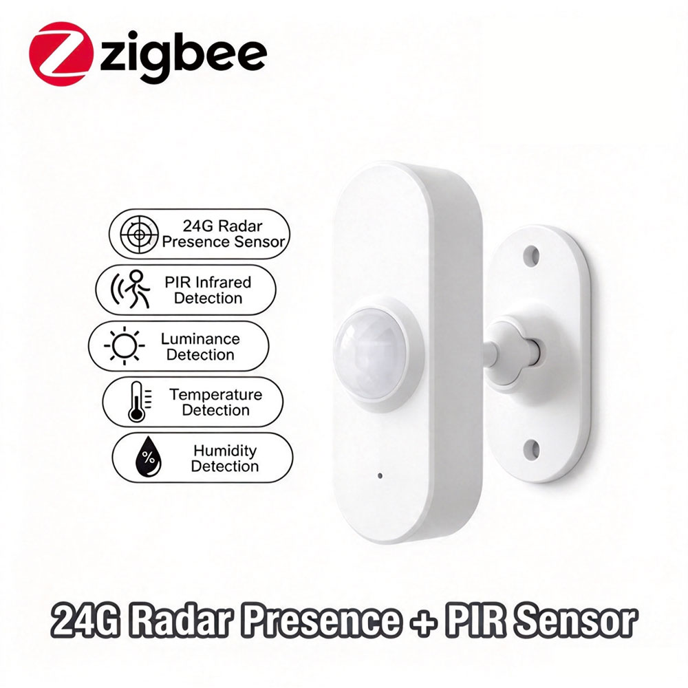 Tasmota - Zigbee 24G Radar-Bewegungssensor für menschliche Anwesenheit,