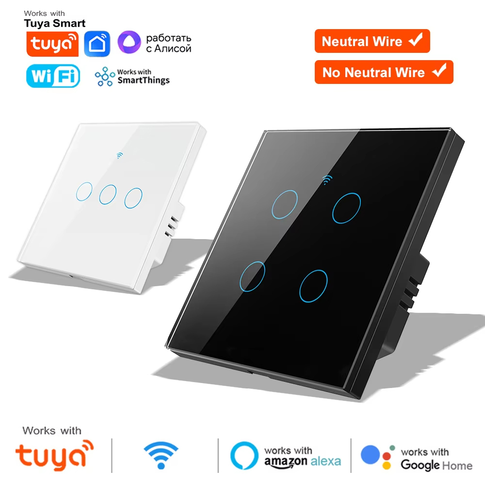 WLAN RF 433MHz Touch-Wandschal – Smart Relay Tuya Bewertung und Preis