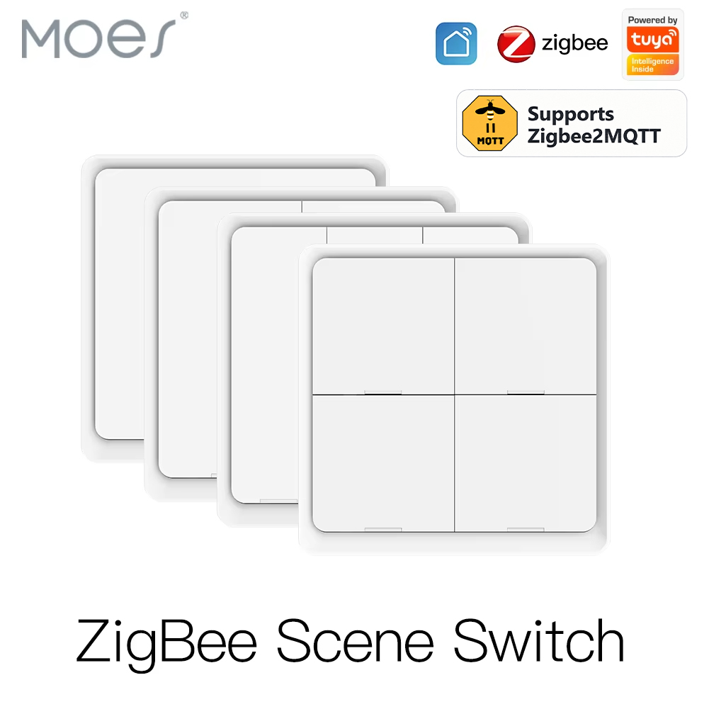 MOES 4-fach Tuya Zigbee2MQTT K – Sonoff Basic Bewertung und Preis